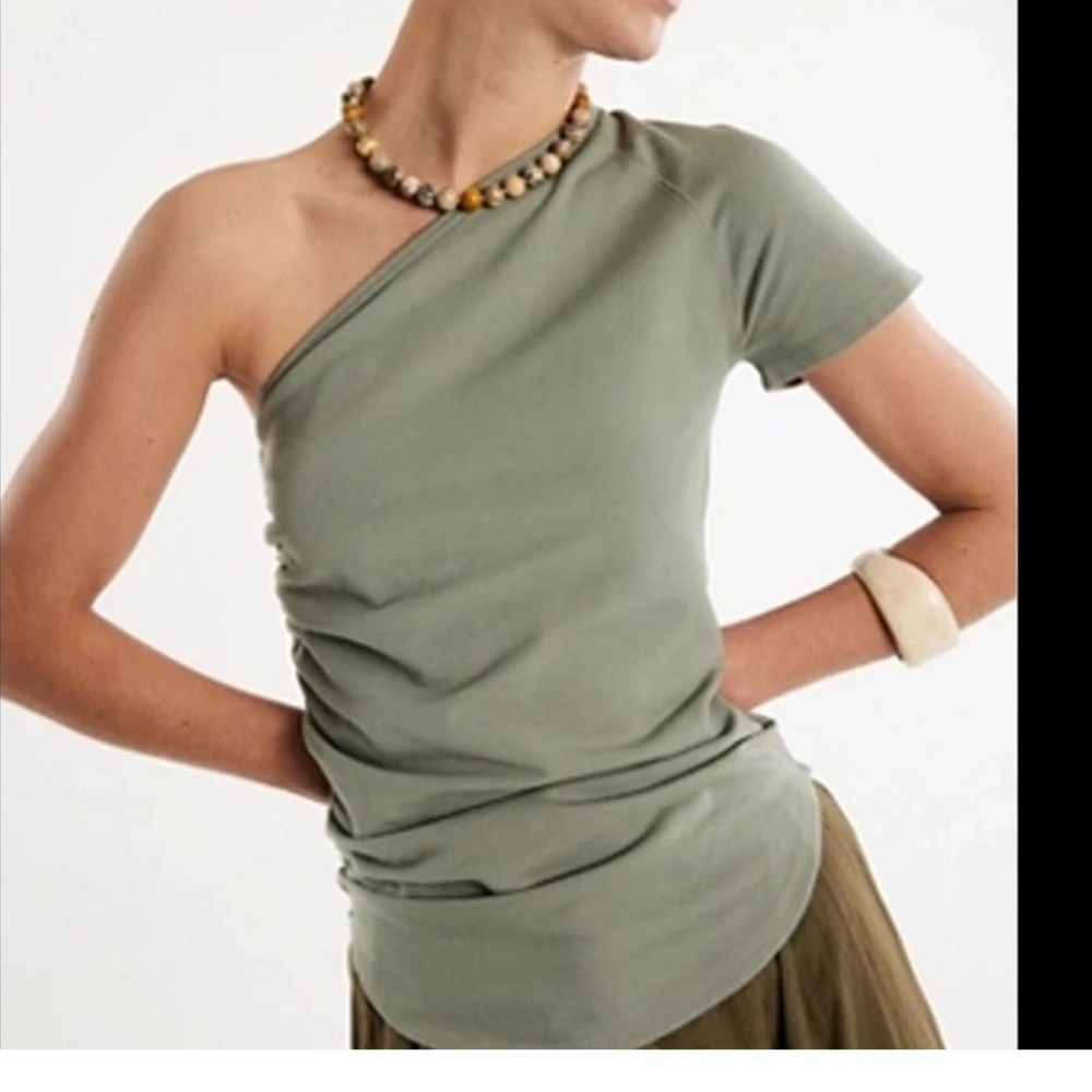 NWT Free People We The Free Stella Tee Tank One Shoulder